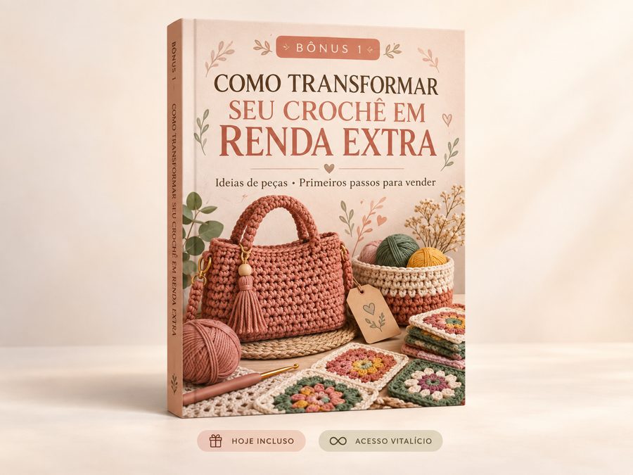 🎁 COMO TRANSFORMAR SEU CROCHÊ EM RENDA EXTRA